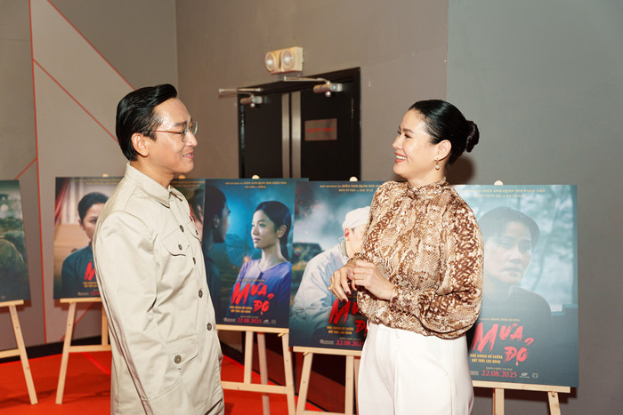 Diễn viên Thân Thúy Hà tự hào khi được tham gia phim Mưa Đỏ