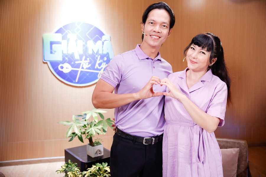 Diễn viên Sỹ Toàn và vợ