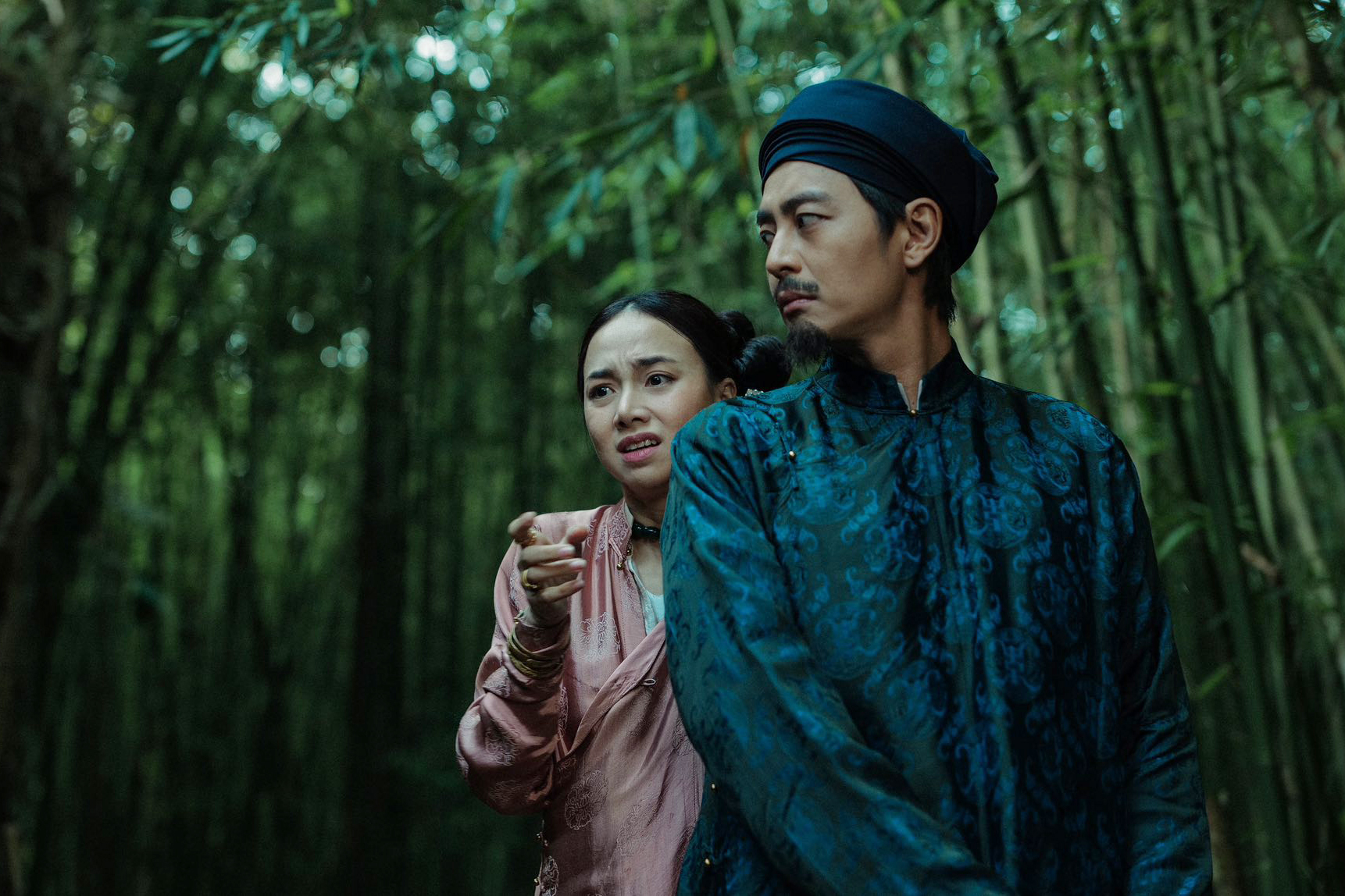 Diễn viên Quốc Huy trong vai thám tử Kiên