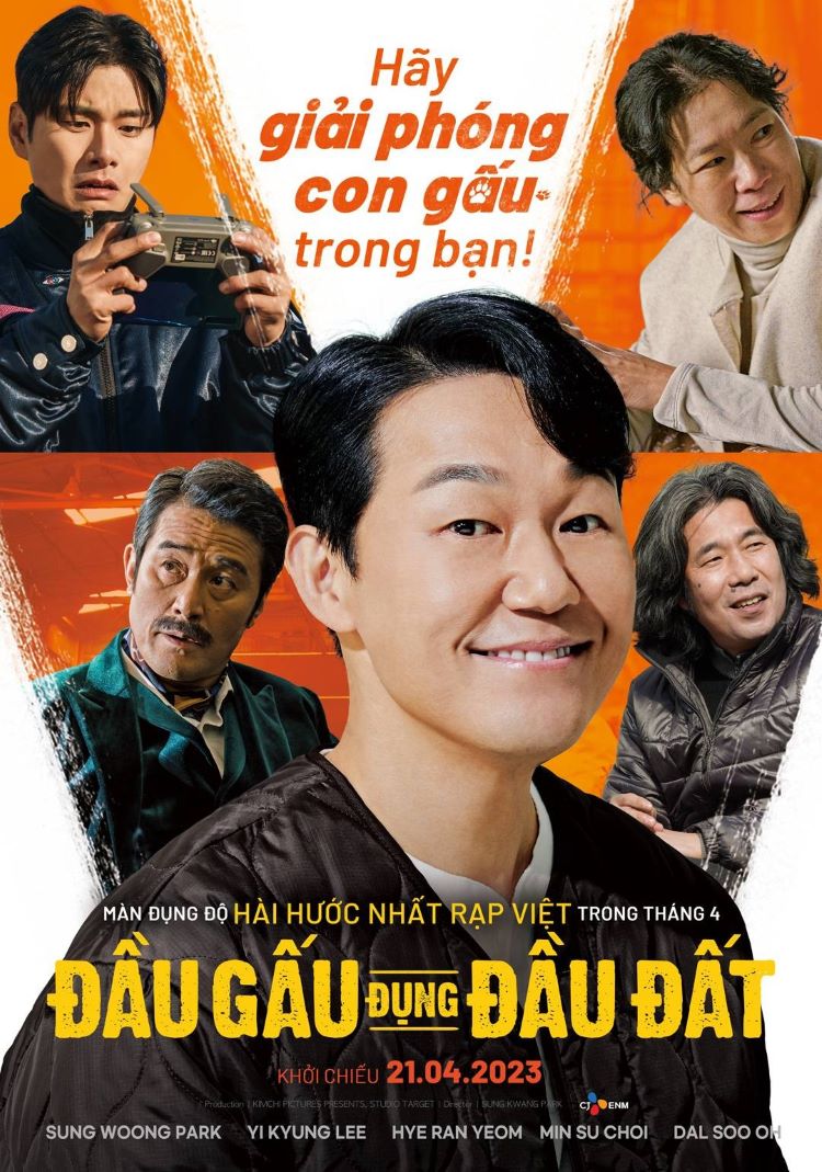 Đầu Gấu Đụng Đầu Đất - Bearman