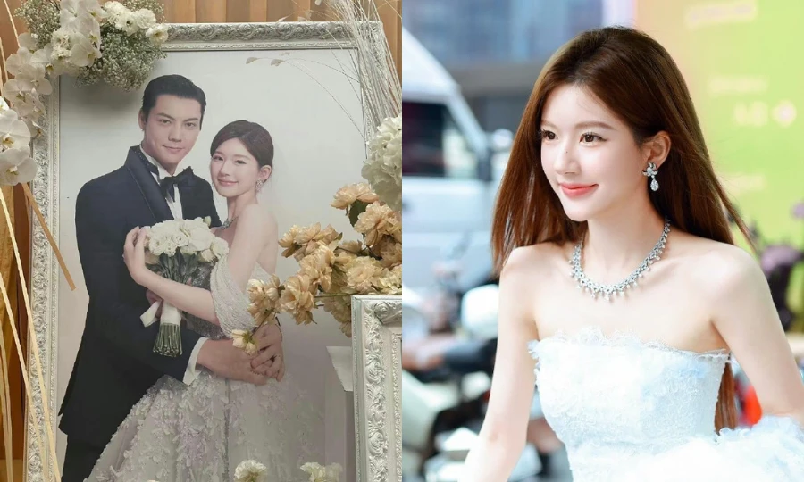 Triệu Lộ Tư đóng vai cô dâu