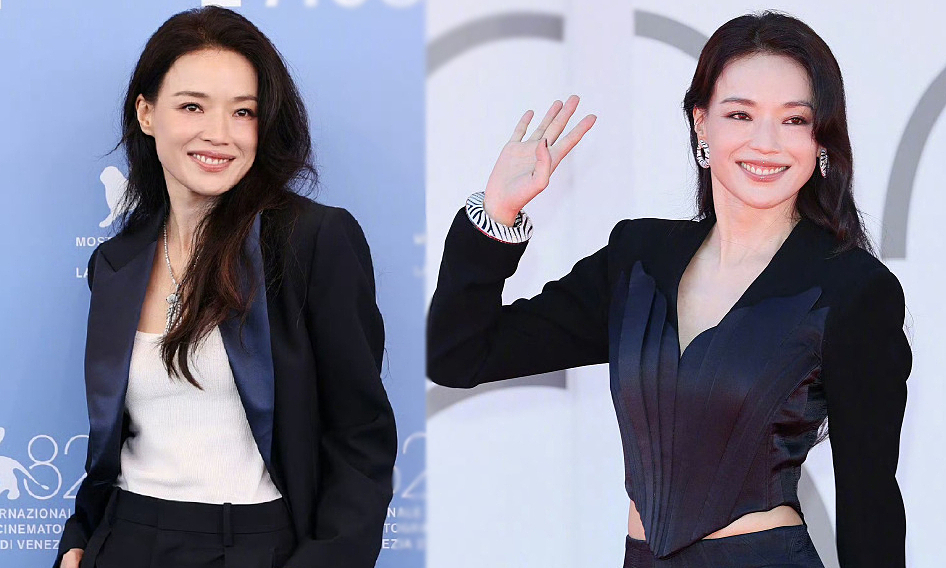 Thư Kỳ trên thảm đỏ Venice