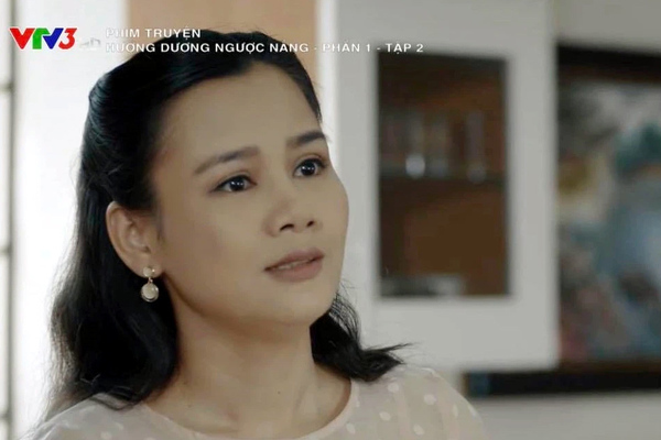 Diễn viên Huyền Sâm trong phim Hướng dương ngược nắng