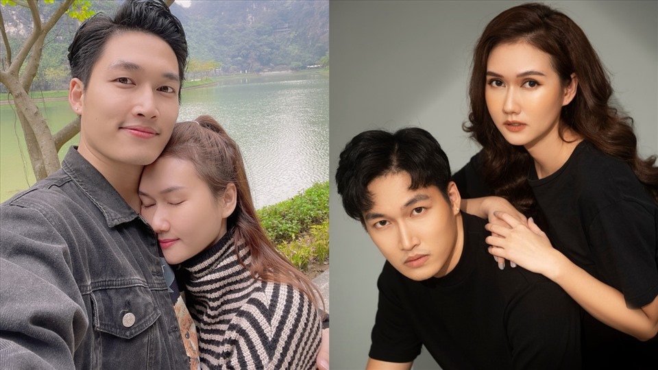 Diễn viên Hương Giang và diễn viên Đình Tú 