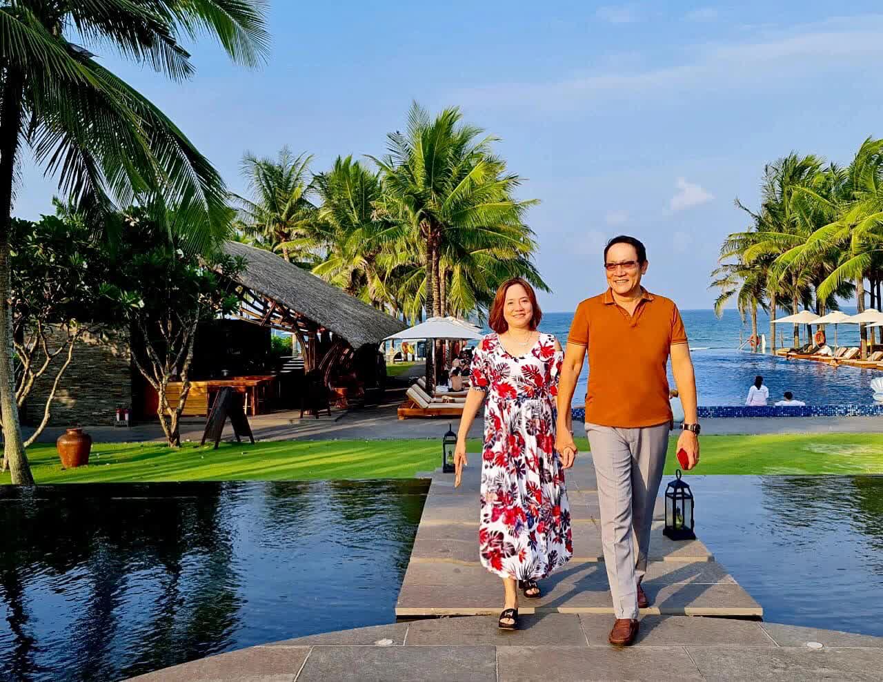 NSƯT Hoàng Hải và vợ